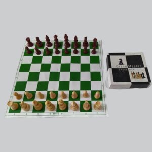 CHESS SET (WOODEN PIECES)